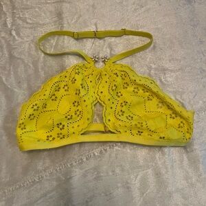 Yellow Fenty bra 32B